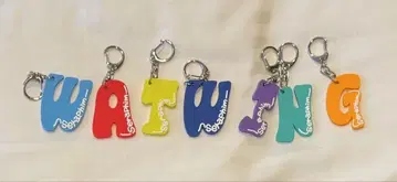 WATWING 러버 키링 7자 세트