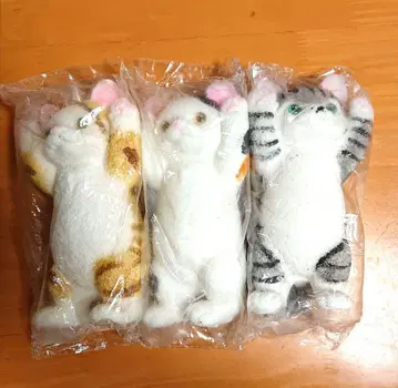 고양이 냥코 배 까꿍 스퀴즈 고양이 스퀴즈 3종 세트
