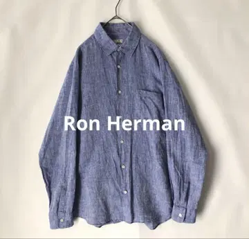 [ 새상품급 ] Ron Herman 론 헤르만 린넨 셔츠 sizeL