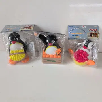 Pingu 피규어 반프레스토 게임센터 프라이스 2000년 출시 3개 세트