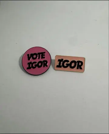 Tyler the creator igor 핀즈 2개 세트