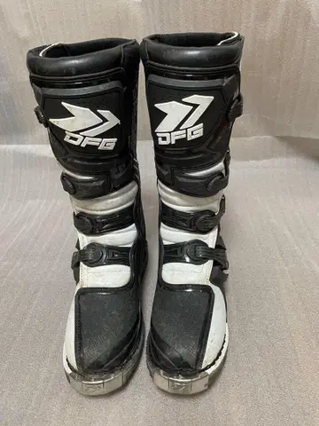 DFG FLEX 오프로드 부츠 화이트/블랙 사이즈 28.5cm