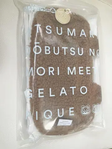 GELATO PIQUE 동물의 숲 콜라보 파우치