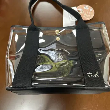 시마무라 yumi 클리어 백 클리어 토트백