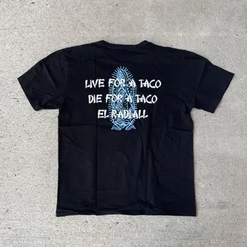RADIALL "TACO" 과달루페 TEE 블랙 L