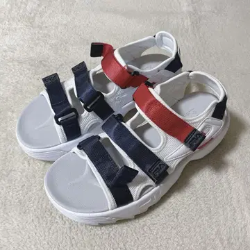 휠라 디스루프터 샌들 24cm 트리콜로