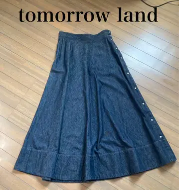 tomorrow land 롱 플레어 스커트 M 사이즈 MACPHEE