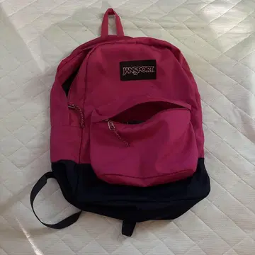 JANSPORT 핑크/네이비 백팩