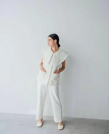 컨디션 최상 ella_selectshop 스캘럽 레깅스 팬츠 M 사이즈