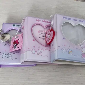 산리오 트레이딩 카드 콜렉트 북 마이멜로디 쿠로미 위시미멜