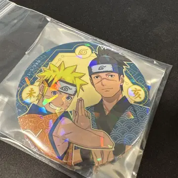 NARUTO 돌풍전 나루토 돌고래 반짝반짝 캔뱃지 컬렉션 인장