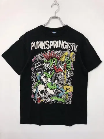 PUNKSPRING 펑크스프링스 2015 양면 프린트 티셔츠
