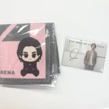 N/A 니시키도 료 아카니시 진 굿즈 복권 손수건 캔뱃지 세트