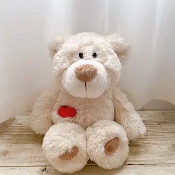 미사용 새상품 NICI 러브 베어 봉제 인형 곰 35cm 니키