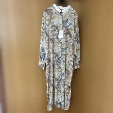 라디에이트 롱 셔츠 원피스 스콧 클럽