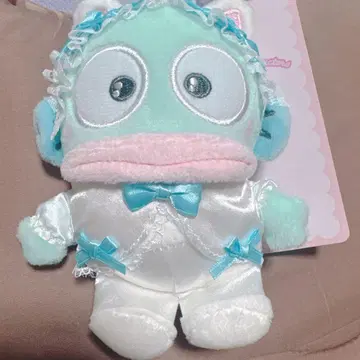 산리오 아베일 한교동 화이트 고양이 발레리나 마스코트 참