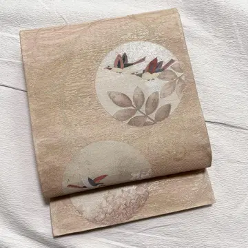 여름 오비 새 후쿠로 오비 순수 실크 6통