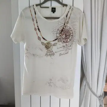 somatic design 프린트 티셔츠 M 사이즈 화이트