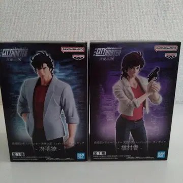 CITY HUNTER 사바 켄 마키무라 카 2종 세트 피규어
