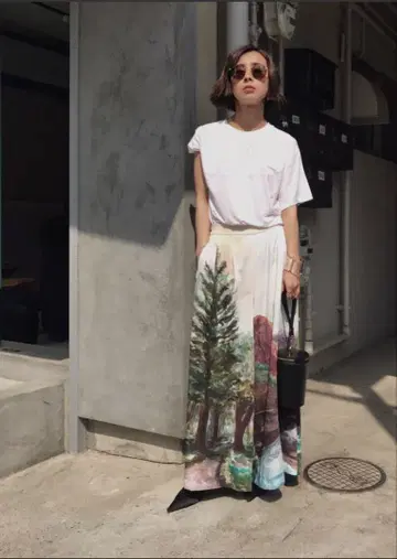 AMERI 와이드 팬츠 AUDREY WIDE PANTS 아메리빈티지