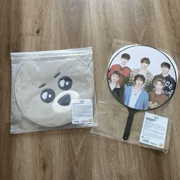 BOYNEXTDOOR 부채 케이스와 부채 세트