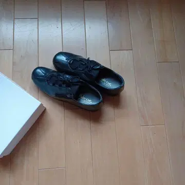 기쿠치 타케오의 신발 다크 그린 미사용 새상품 25.5cm 3E