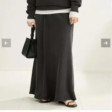 새상품 Plage Washable Fibril Drape 스커트