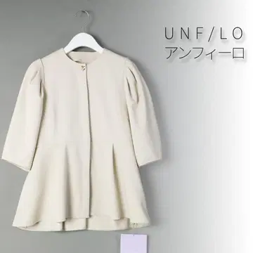 011 새상품 UNFILO BEAUTY MOVE 페플럼 블라우스 M