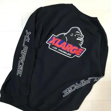 X-LARGE 사이즈 L 맨투맨 트레이닝복 백 프린트
