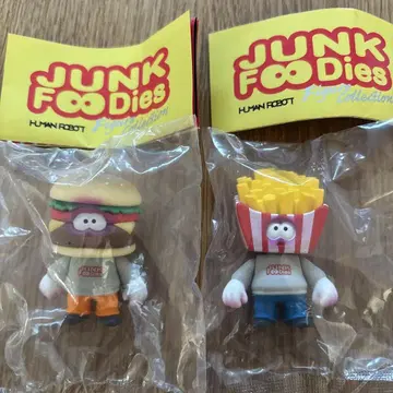 JUNK FOODies 피규어 2개 Bargie B Potatie B