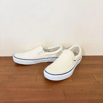 반스 슬립온 24.0cm 캔버스 화이트