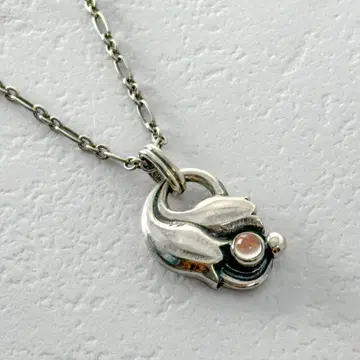 GEORG JENSEN 목걸이 1999 헤리티지 로즈쿼츠