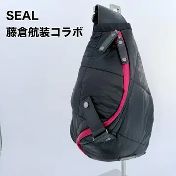 단종 구하기 어려운 상품 SEAL 후지쿠라 코소 콜라보 원숄더백 파라슈트