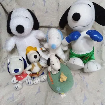 PEANUTS 스누피 봉제 인형 묶음 판매