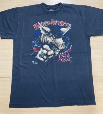 Harley-Davidson XL 돼지 패턴 티셔츠