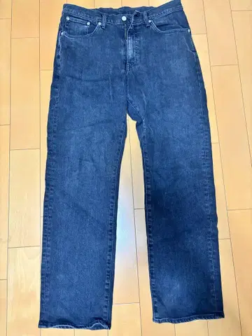 EDWIN 503 블랙 데님