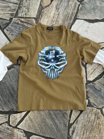 [AFB] SKULL LAYERD TEE 레이어드 티셔츠 완판템