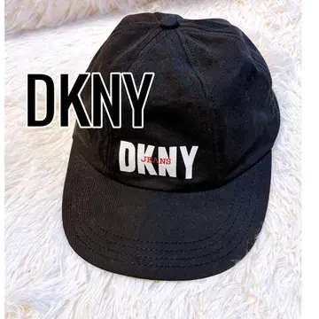 90s USA제 DKNY 청바지 Dana Carran 캡 블랙 빈티지