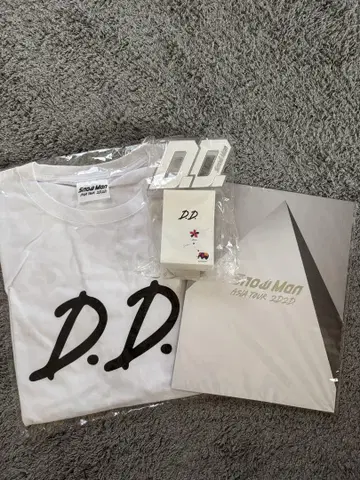 Snow Man D.D. 티셔츠 & 굿즈 세트