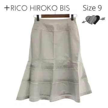 HIROKO BIS 리코 히로코비스 머메이드 스커트 실크 여성용