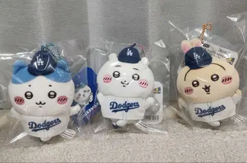 치이카와 (먼작귀) 하치와레 토끼 MLB 마스코트 다저스 3종 3개