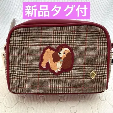 레어 택 포함 새상품 아코모데 디즈니 강아지 이야기 레이디 숄더백