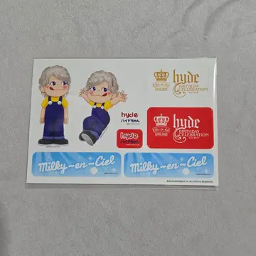 라루쿠지 2025 스티커 시트 hyde