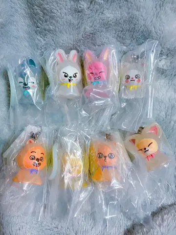 StrayKids SKZOO 메지루시 액세서리 가챠 전 8종 컴플리트