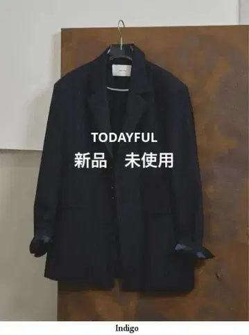 (거의 미사용) 투데이풀 스트라이프 오버 재킷