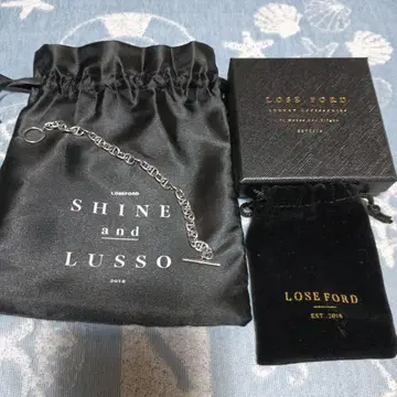 LOSEFORD SHINE and LUSSO 팔찌 약 19cm
