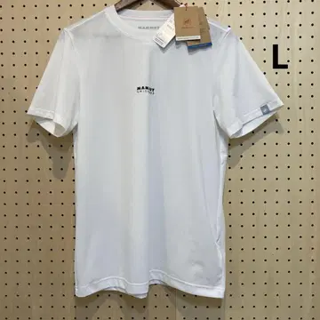 프린트 로고 티셔츠 L (1017-02012)