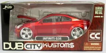 Jada TOYS 1/24 DUB CITY INFINITI G35 Red