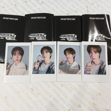BTS JIN RUNSEOKJIN 인스턴트 사진 컴플리트