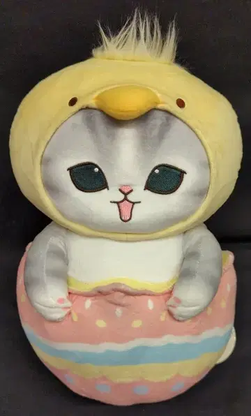 후쿠야 부활절 냥 BIG 봉제 인형 mofusand 병아리